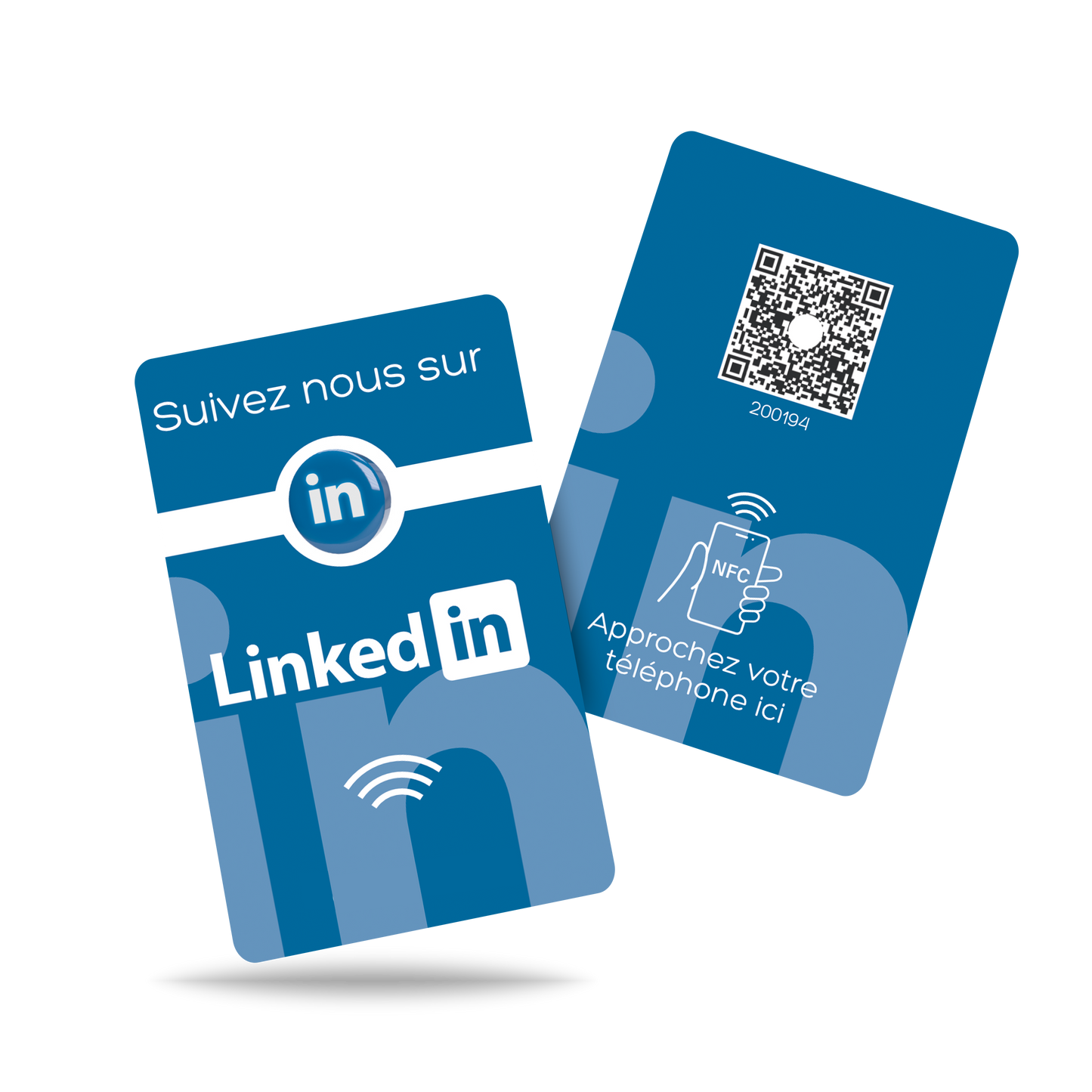 Carte Facebook NFC