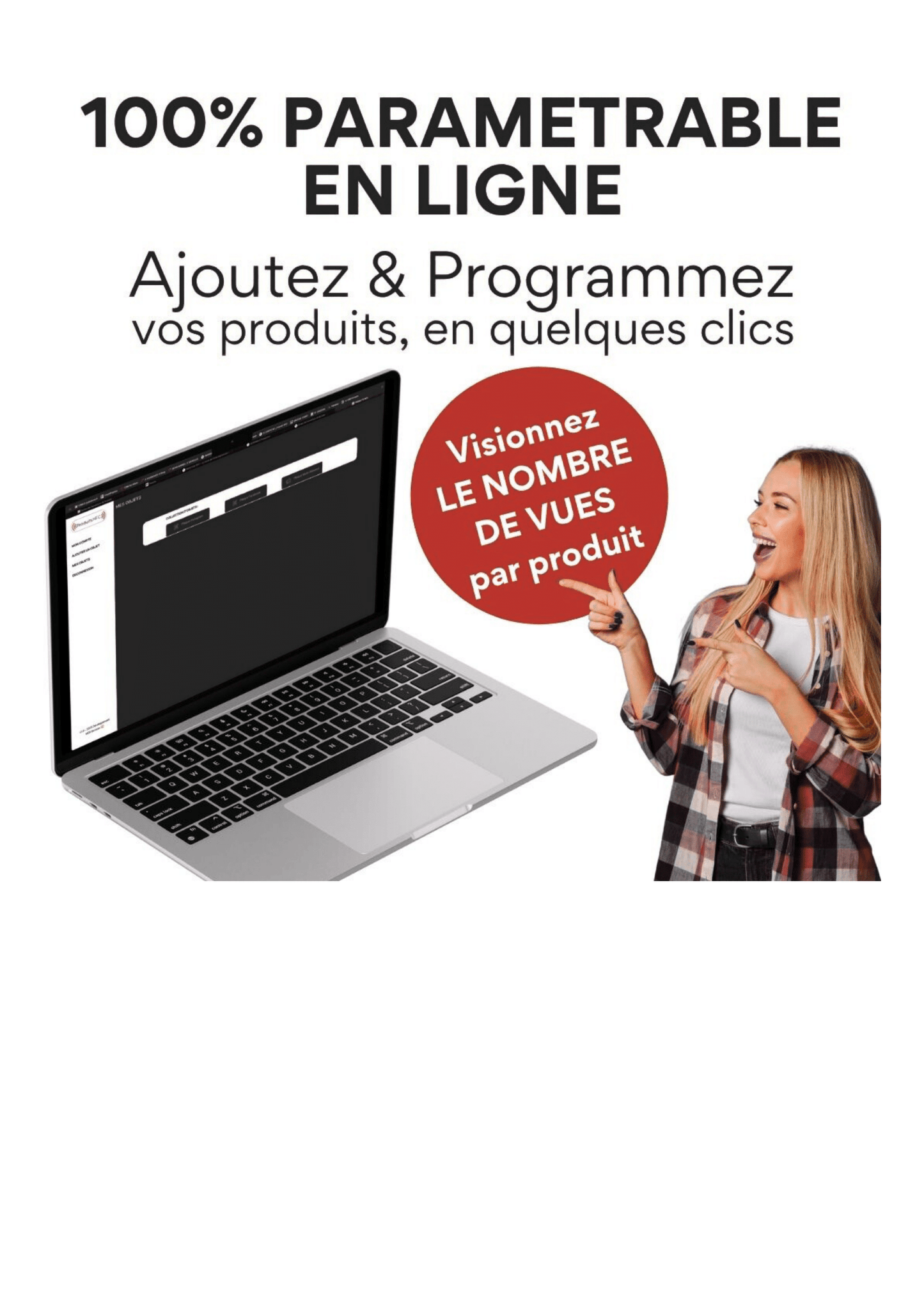 Plaque Plexiglass Réseaux Connectée NFC – Site Internet