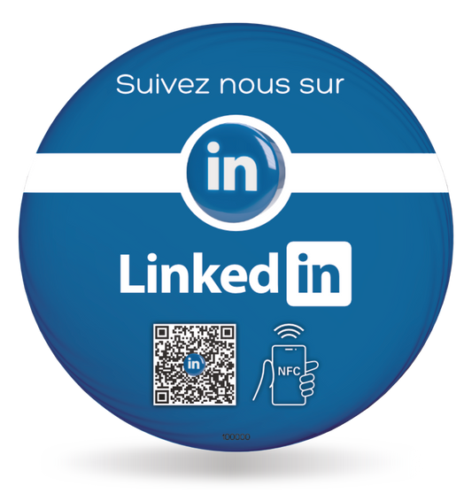 Sticker 3D Linkedin